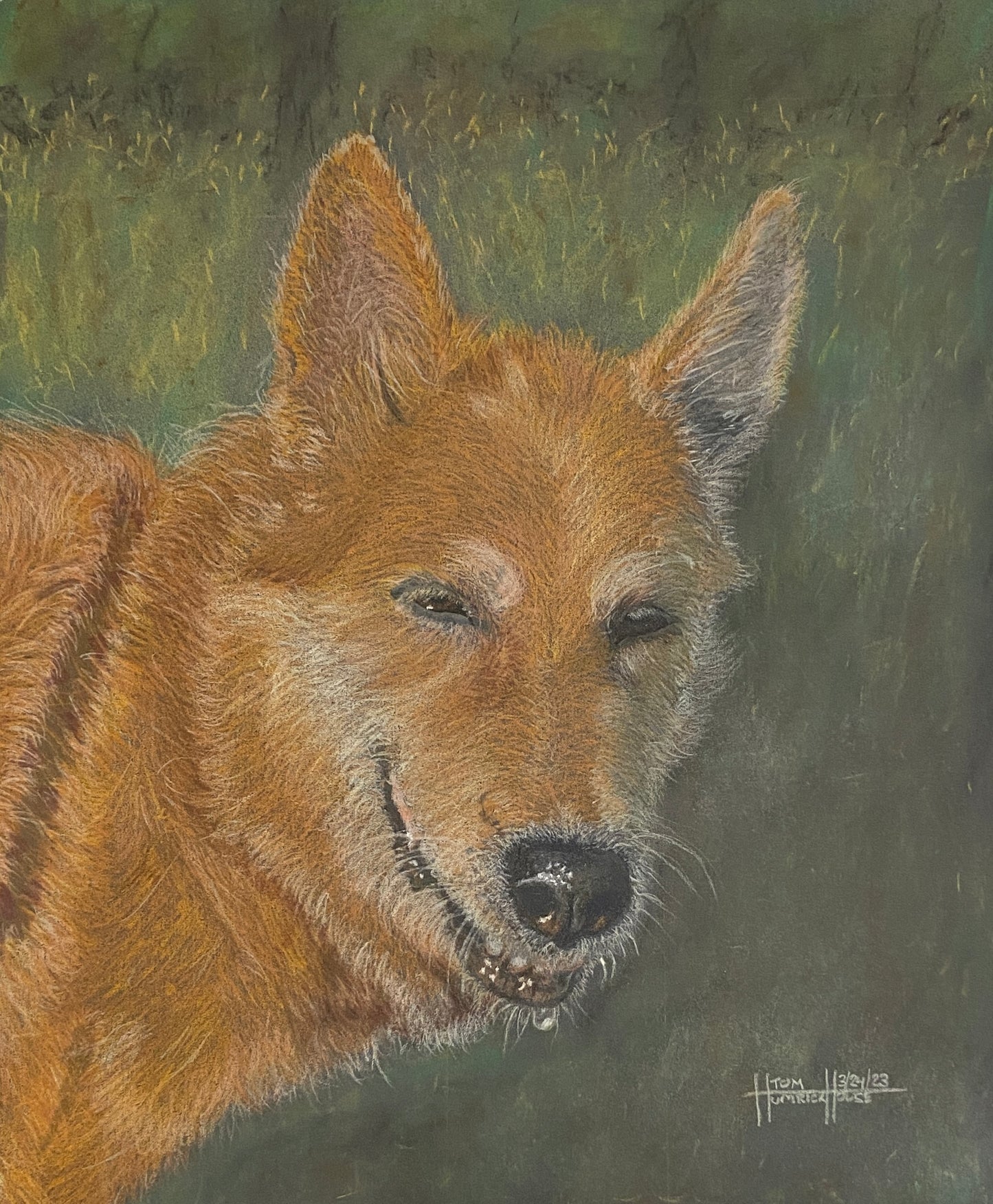 Mara - Original pencil (SOLD commission)